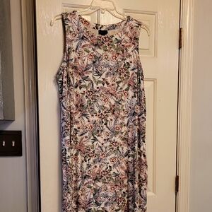 J.Jill Wearever Collection Tropical Maxi Dress With Pockets